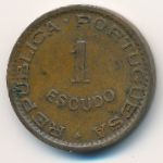 Angola, 1 escudo, 1956