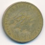 Экваториальная Гвинея, 25 франков (1985 г.)