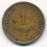 Angola, 1 escudo, 1965