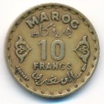 Марокко, 10 франков (1951 г.)
