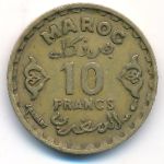 Марокко, 10 франков (1951 г.)
