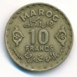 Марокко, 10 франков (1951 г.)