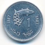 Марокко, 1 сантим (1987 г.)