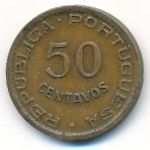 Angola, 50 centavos, 1961