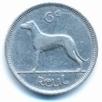 Ireland, 6 pence, 1928