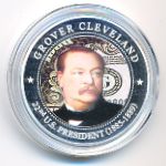 Liberia, 5 долларов, 2010