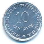 Guinea-Bissau, 10 centavos, 1973