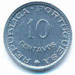 Guinea-Bissau, 10 centavos, 1973