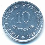Guinea-Bissau, 10 centavos, 1973