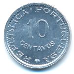 Guinea-Bissau, 10 centavos, 1973