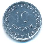 Guinea-Bissau, 10 centavos, 1973