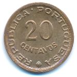 Гвинея-Бисау, 20 сентаво (1973 г.)