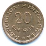 Гвинея-Бисау, 20 сентаво (1973 г.)