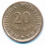 Гвинея-Бисау, 20 сентаво (1973 г.)