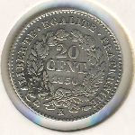 France, 20 centimes, 1850