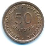 Guinea-Bissau, 50 centavos, 1952