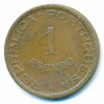 Angola, 1 escudo, 1956