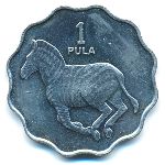 Botswana, 1 pula, 1981