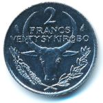 Мадагаскар, 2 франка (1982 г.)