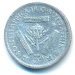 South Africa, 3 pence, 1933