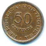 Angola, 50 centavos, 1961