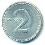 Angola, 2 kwanzas, 1977