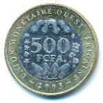 Западная Африка, 500 франков (2005 г.)