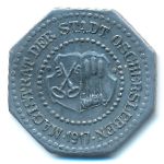 Oschersleben., 10 пфеннигов, 1917