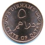 Катар, 5 дирхамов (2012 г.)