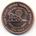 Гибралтар, 2 пенса (2018 г.)