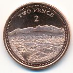 Гибралтар, 2 пенса (2020 г.)