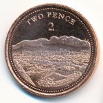 Гибралтар, 2 пенса (2020 г.)