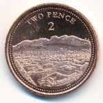 Гибралтар, 2 пенса (2020 г.)