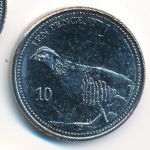 Гибралтар, 10 пенсов (2020 г.)