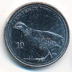 Гибралтар, 10 пенсов (2020 г.)