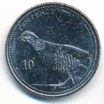 Гибралтар, 10 пенсов (2020 г.)