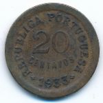 Гвинея-Бисау, 20 сентаво (1933 г.)
