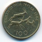 Танзания, 100 шиллингов (1994 г.)