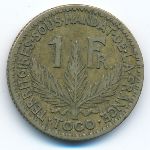 Togo, 1 franc, 1924