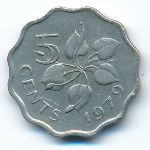 Свазиленд, 5 центов (1979 г.)