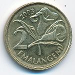 Свазиленд, 2 эмалангени (2003 г.)