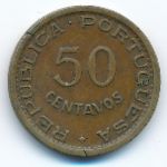 Ангола, 50 сентаво (1953 г.)