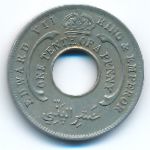 British West Africa, 1/10 penny, 1908