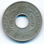British West Africa, 1/10 penny, 1908