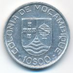 Mozambique, 10 escudos, 1936