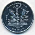 Сьерра-Леоне, 1 доллар (2009 г.)