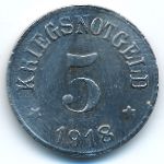 Roth, 5 пфеннигов, 1918