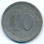 Пёснек., 10 пфеннигов (1920 г.)
