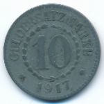 Познань., 10 пфеннигов (1917 г.)