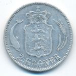 Denmark, 2 kroner, 1875